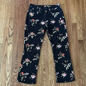 R13 Floral Moleskin Kick Fit sz 26